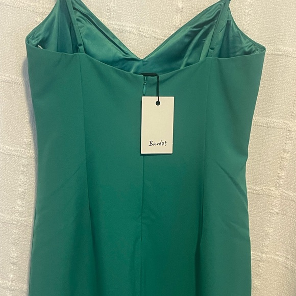 Bardot Teal Dress - Picture 9 of 11